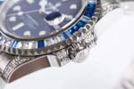 Rolex Submariner Customized with Diamonds-Blue Diamonds-40MM(1:1 replica) - Image 8