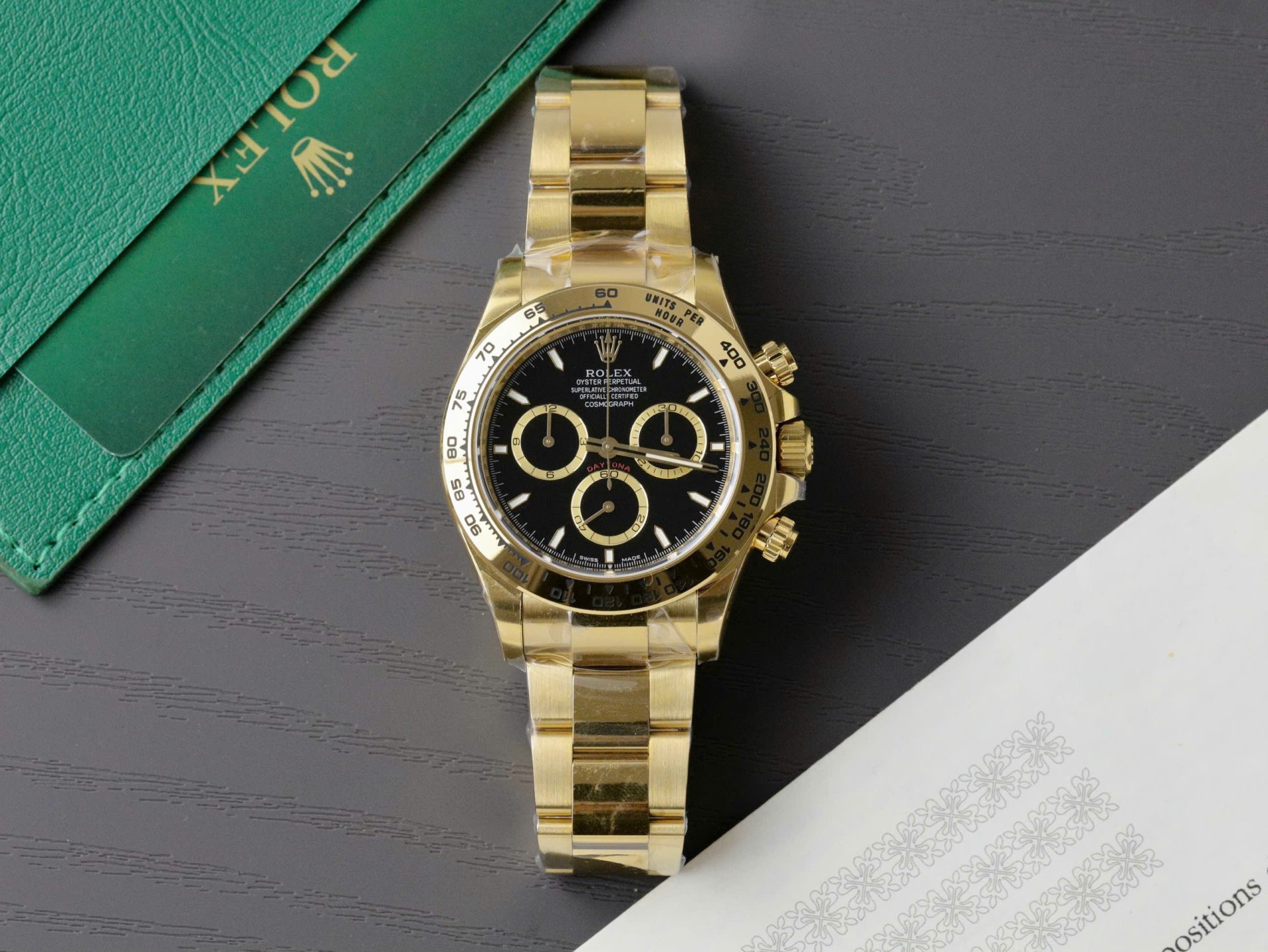 004665C8-2C2A-0B49-4193-75615F4E7EE0.jpg Rolex Cosmograph Daytona M126508 Replica 11 Watch Black Dial 40mm - Image 1