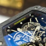 Richard Mille RM35-01 Rafael Nadal Carbon NTPT Replica Watches Black Rubber Strap ZF Factory 49,9x43mm - Image 9