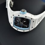 Richard Mille Replica 1:1 Watch RM055 Ceramic Bubba Wasson Blue Factory BBR 45mm - Image 6