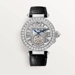 Pasha de fake cartier watch 41 mm tourbillon skeleton mechanical movement with manual winding(1:1 replica)