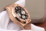 Replica Audemars Piguet Royal Oak Chronograph RG JHF Black/White Dial RG Bracelet A7750 - Image 11