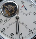 Replica IWC TF Portuguese Tourbillon IW5046 White Dial Leather Strap - Image 2