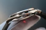 Replica Hublot Classic Fusion Tourbillon 45mm TF Red Skeleton Dial Black Gummy Strap A23J - Image 3