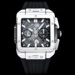 Hublot Big Bang, Square Bang Unico 42mm Textured Rubber Strap(1:1 replica)