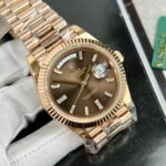 Rolex Day-Date 228235 Best Replica Watch Chocolate Dial GM Factory 40mm - Image 9