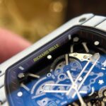 Richard Mille RM35-01 Rafael Nadal Replica Watches White Carbon NTPT ZF Factory 49,9x43mm - Image 6