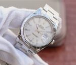 Replica Rolex DateJust 41mm 126334 Noob Fluted Bezel Silver Dial Stick Markers Bracelet A3235 - Image 2