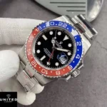 Rolex GMT-Master II 40mm Black Dial 126710BLRO Oyster Replica - Image 4