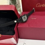Cartier Replica Watch Santos WSSA0039 Black Rubber Strap BV Factory 39.8mm - Image 5