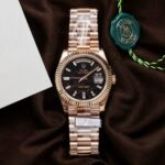 Rolex Replica Watch Day-Date 228235 Lava Dial Weight 185 Grams QF Factory 40mm