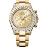 Rolex Cosmograph Daytona Oyster, 40 mm, yellow gold and diamondsReference 126598TBR(1:1 replica)