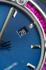 Hublot Classic Fusion Titanium Rainbow Refined Synthentic Gemstones Bezel Best Copy 42mm - Image 5
