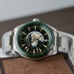 Omega Seamaster Replica Watch Aqua Terra Worldtimer Green Dial 43mm - Image 2