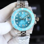 Blaken Rolex GMT-Master II Stainless Steel 40mm Tiffany Blue Watch 126710BLNR(1:1 replica)