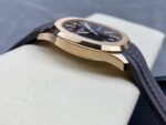 Fake Patek Philippe Replica Watch Aquanaut Date Sweep Seconds Rose Gold Brown Dial 5167R-001 3KF(1:1 replica) - Image 5