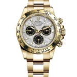 Rolex Daytona Yellow Gold Meteorite   Black Dial 116508(1:1 replica)