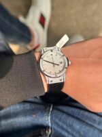 Hublot Classic Fusion Titanium Diamonds Pav?? Customs Full Moissanite Imitation Luxury Watches 42mm - Image 7