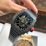 Richard Mille RM35-01 Rafael Nadal Carbon NTPT Replica Watches Black Rubber Strap ZF Factory 49,9x43mm - Image 4