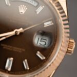 Rolex Day-Date 228235 Replica Watch Dial Chocolate Weight 185gram QF Factory 40mm - Image 3