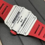 Richard Mille RM 35-01 Replica Rafael Nadal White Carbon Case Red Strap Watch | Swiss Movement, Skeleton Dial - Image 7