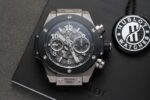 Hublot Replica 11 Watch Big Bang Unico Black Bezel Factory BBF 44mm - Image 2
