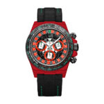 ROLEX Diw Daytona quartz fiber lucky player 3 (casino v.3) 40mm red quartz(1:1 replica)