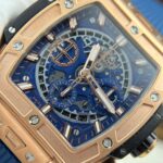 Hublot Spirit Of Big Bang King Gold Replica 11 Watch Dial Blue BBF 42mm - Image 3