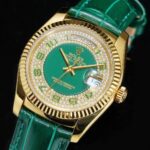 ROLEX day-date 36mm-green enameled starry sky(1:1 replica) - Image 3