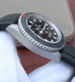 Replica Rolex Submariner Fragment Black Dial Ceramic Bezel Rubber Strap A2836 - Image 5