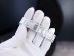 Cartier Santos Custom With Full Diamond Moissanite Hong Kong 35mm - Image 10