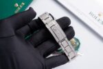 Rolex DateJust Replica 1:1 Watch Full Diamond Moissanite 41mm - Image 8