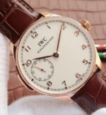 Replica IWC YLF Portuguese YG IW5242 White Dial A95290 - Image 5