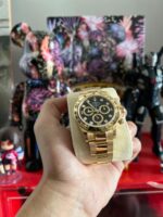 Rolex Yellow Gold Cosmograph Daytona 40 Watch ?C Black Diamond Dial ?C 116508 bkd(1:1 replica) - Image 2