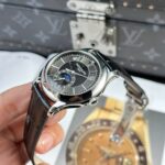 Patek Philippe Replica Watch Complications 5205G Gray Dial Leather Strap 40mm - Image 5