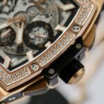 Hublot Spirit Of Big Bang King Gold Custom Moissanite Diamonds Hong Kong 42mm - Image 7