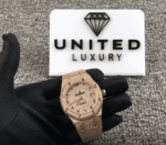 Audemars Piguet Royal Oak Iced Out Rose Gold Replica - Image 2
