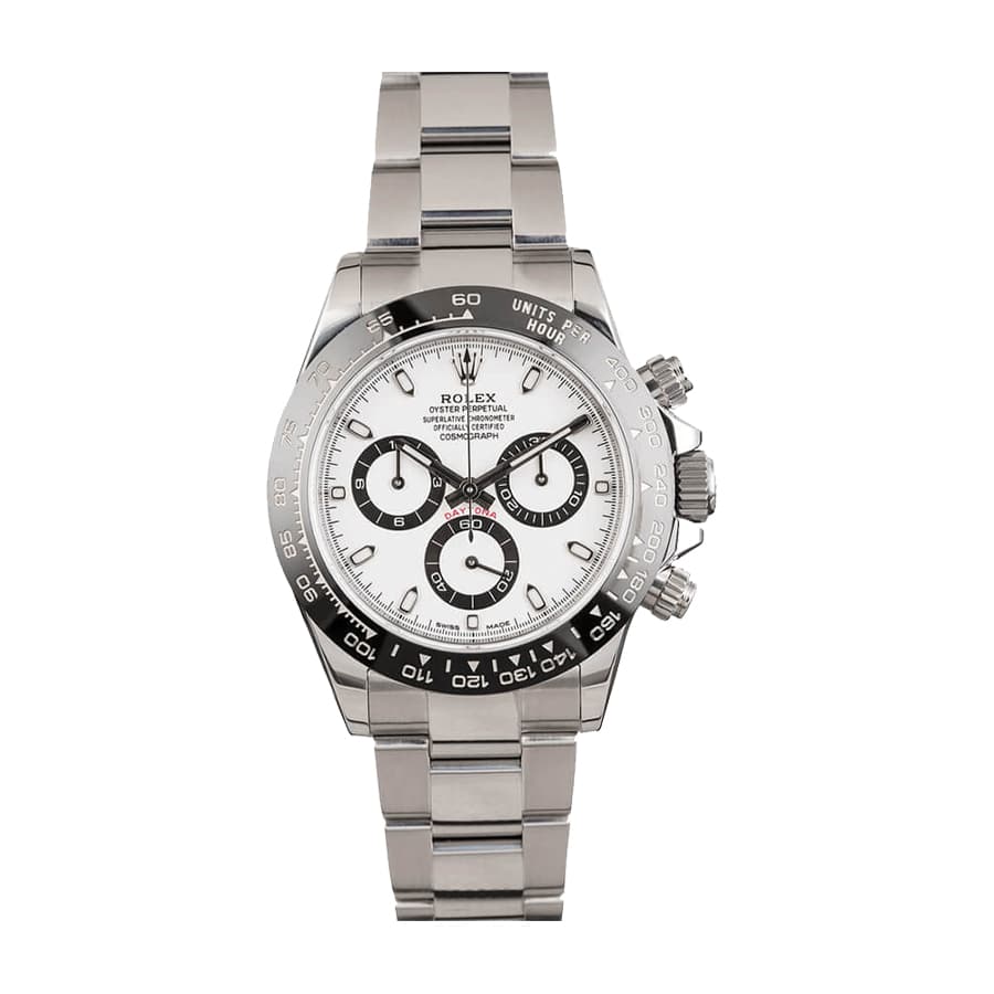 098E917A-B3B7-ADB0-A984-89A9C48B06BB.jpg Rolex Daytona Ceramic Bezel White Dial 116500ln-0001 Oyster Replica - Image 1