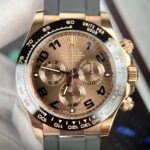Rolex Daytona 116515LN 18K Rose Gold Wrapped Replica Watch 40mm - Image 3