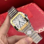 Cartier Replica 11 Watch Santos de Cartier W2SA0009 Demi Gold BV Factory 39.8mm - Image 3