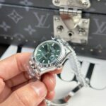 Rolex DateJust Replica Watch Dial Green Jubilee Strap THB Factory 31mm - Image 4