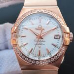 Replica Omega V6 Constellation 123.20.35 RG Case White Dial