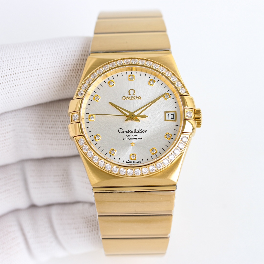 0C3EF984-0662-120B-7438-AEF49BE219C9.jpg Omega Constellation Series 123.55.27.20.55.002(1:1 replica) - Image 1