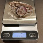 Rolex Daytona Rainbow Replica Watch Gold Wrapped With Moissanite Diamonds 40mm - Image 10