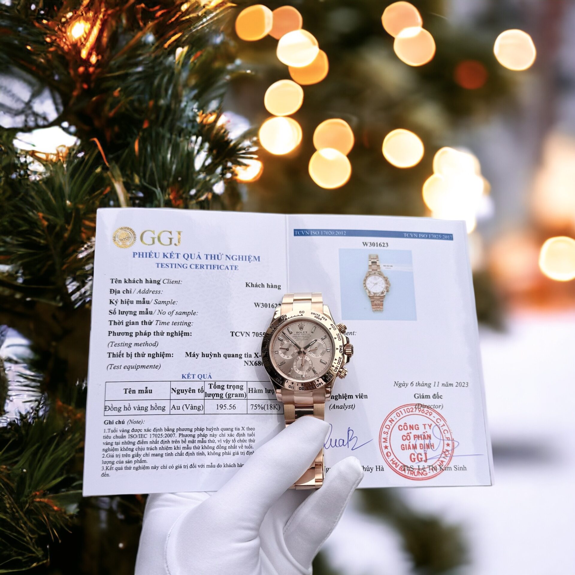 0CC92D01-2CB3-D0D9-F1A8-C2AD06CCD081.jpg Rolex Daytona 18K Solid Rose Gold Replica Watch 40mm - Image 1