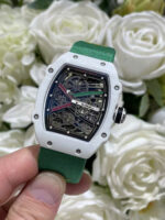 Richard Mille RM67-02 White Carbon Best Replica Watches Weight 37 Grams 38.7??47.52mm - Image 3