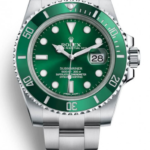 ROLEX Submariner Series Green Water Ghost Date Display Men’s Automatic Mechanical Watch Green Dial 40mm Steel Strap 116610LV-0002(1:1 replica)