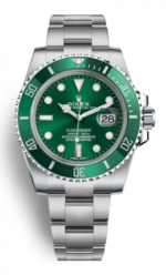 ROLEX Submariner Series Green Water Ghost Date Display Men’s Automatic Mechanical Watch Green Dial 40mm Steel Strap 116610LV-0002(1:1 replica)