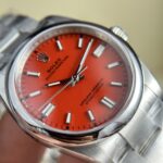Rolex Replica Watch Oyster Perpetual 126000 Red Dial Clean Factory 36mm - Image 2