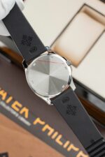 Patek Philippe Aquanaut 5067 Replica Watches Bezel Moissanite Diamonds PPF Factory 35.6mm - Image 8